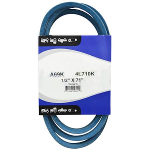 Aftermarket A69K V Belt Fits Toro Wheel Horse Mower Models RL486 RL487 5-0481 + MOB40-0067 - main